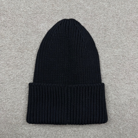 Stella McCartney Bonnet Beanie Skull Cap Women's One Size Black Adidas - Picture 3 of 5